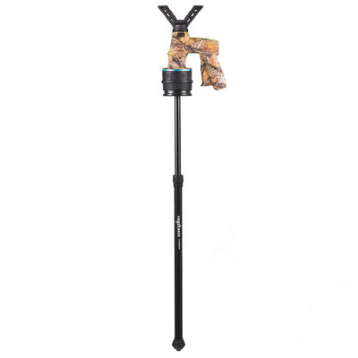 Long Hunting Shooting Sticks Adjustable Height 360 Degree Rotation